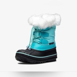 Arctix Kids Boots in Aqua and Black #1107